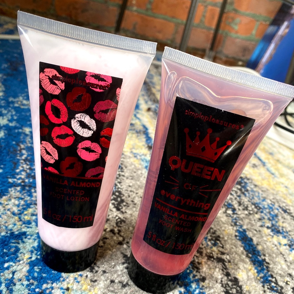 Sweet Almond Foot Wash & Lotion